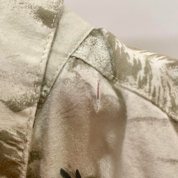 Vintage Eagle Mountains Woods Field & Stream Print Button Up Collared Shirt - Picture 5 of 5